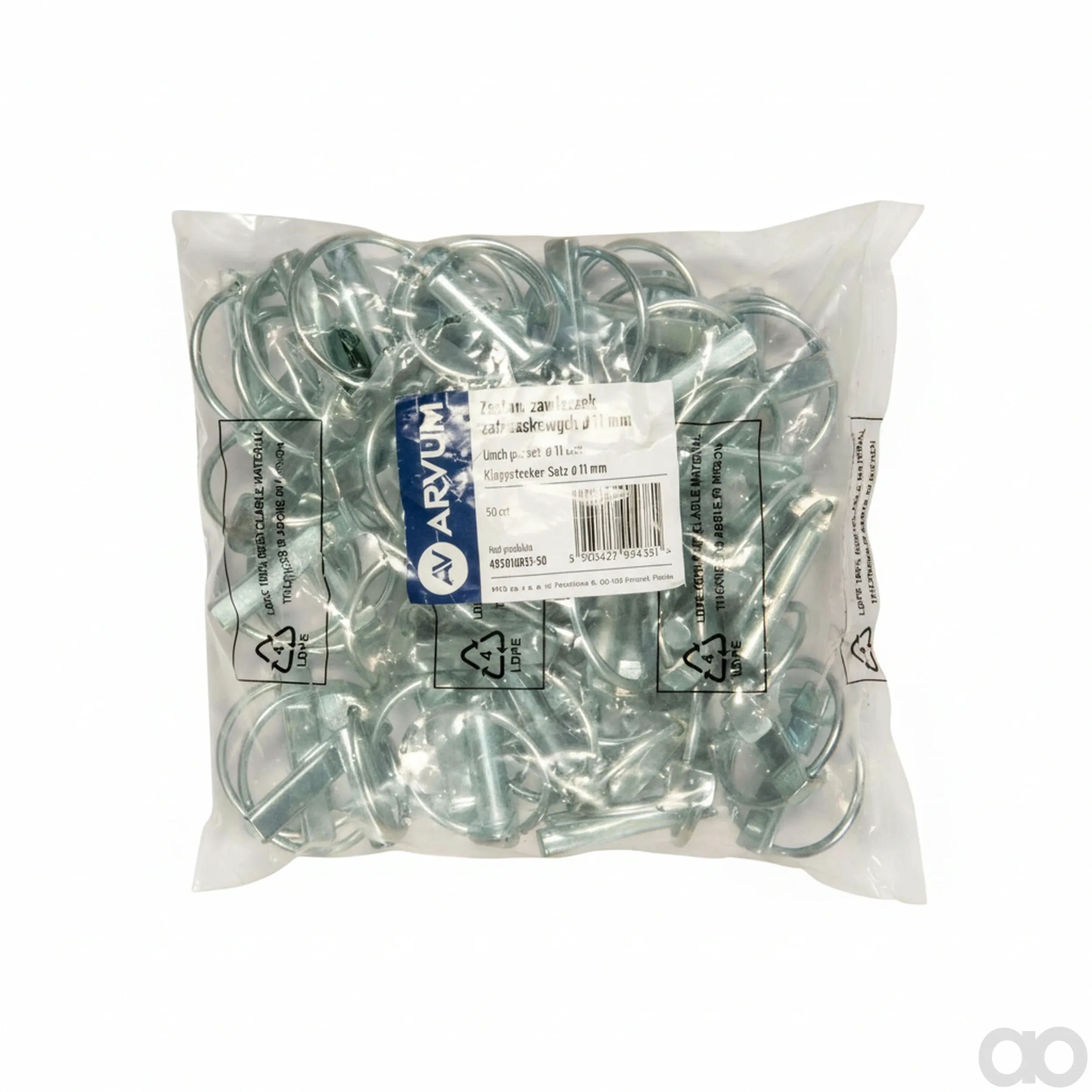 ARVUM - 49501002250 - Sicherungsstiftsatz Diameter 11 mm