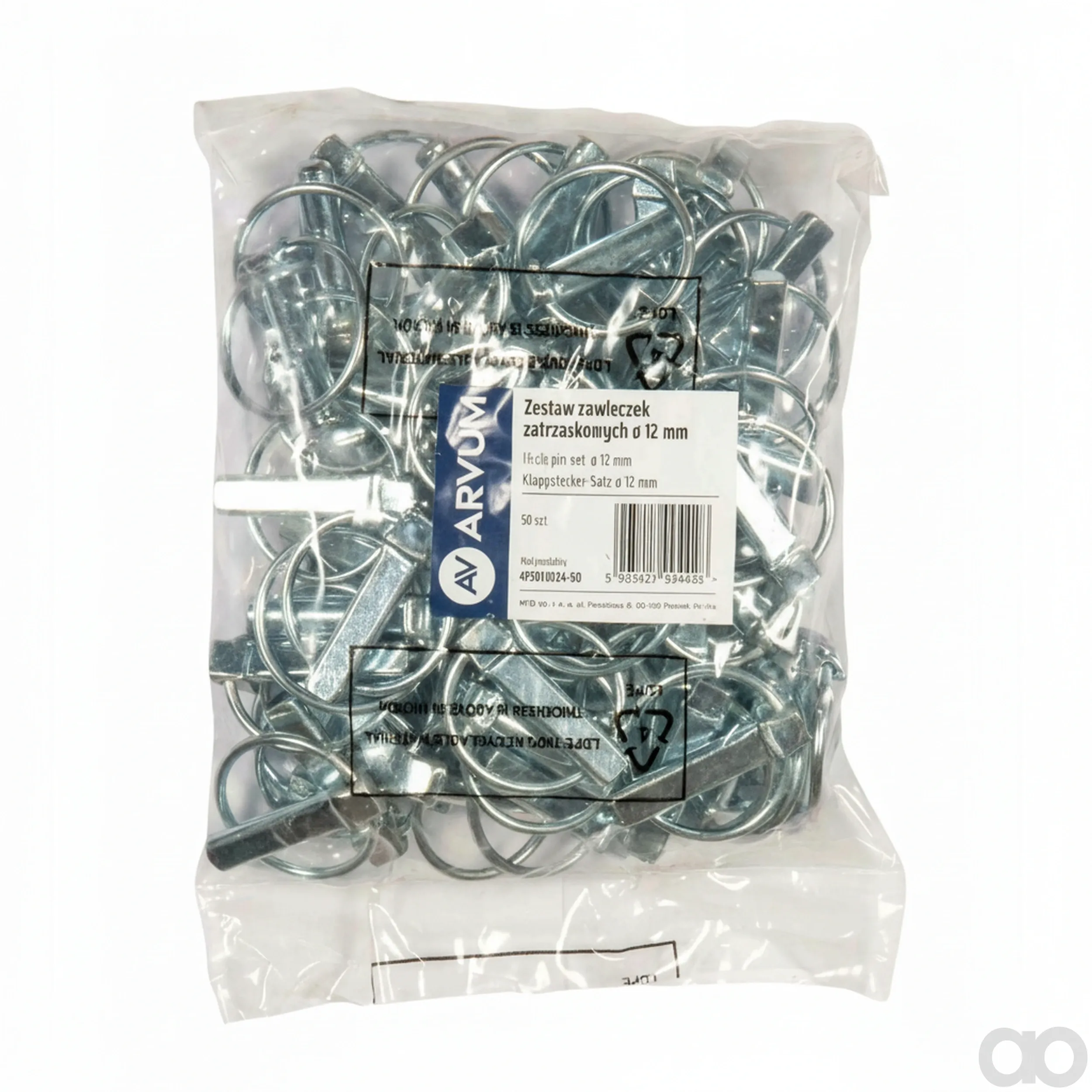 ARVUM - 49501002450 - Sicherungsstiftsatz Diameter 12 mm