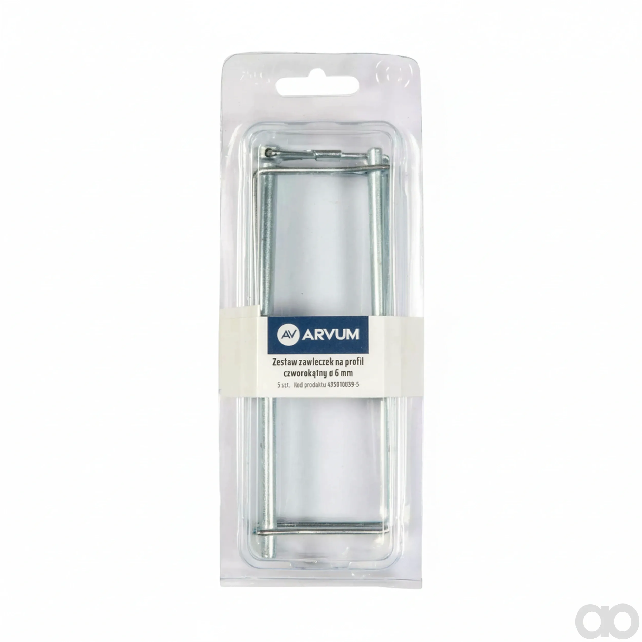 ARVUM - 4950100395 - Vierkantschaft-Sicherungsstiftsatz Diameter 6 mm