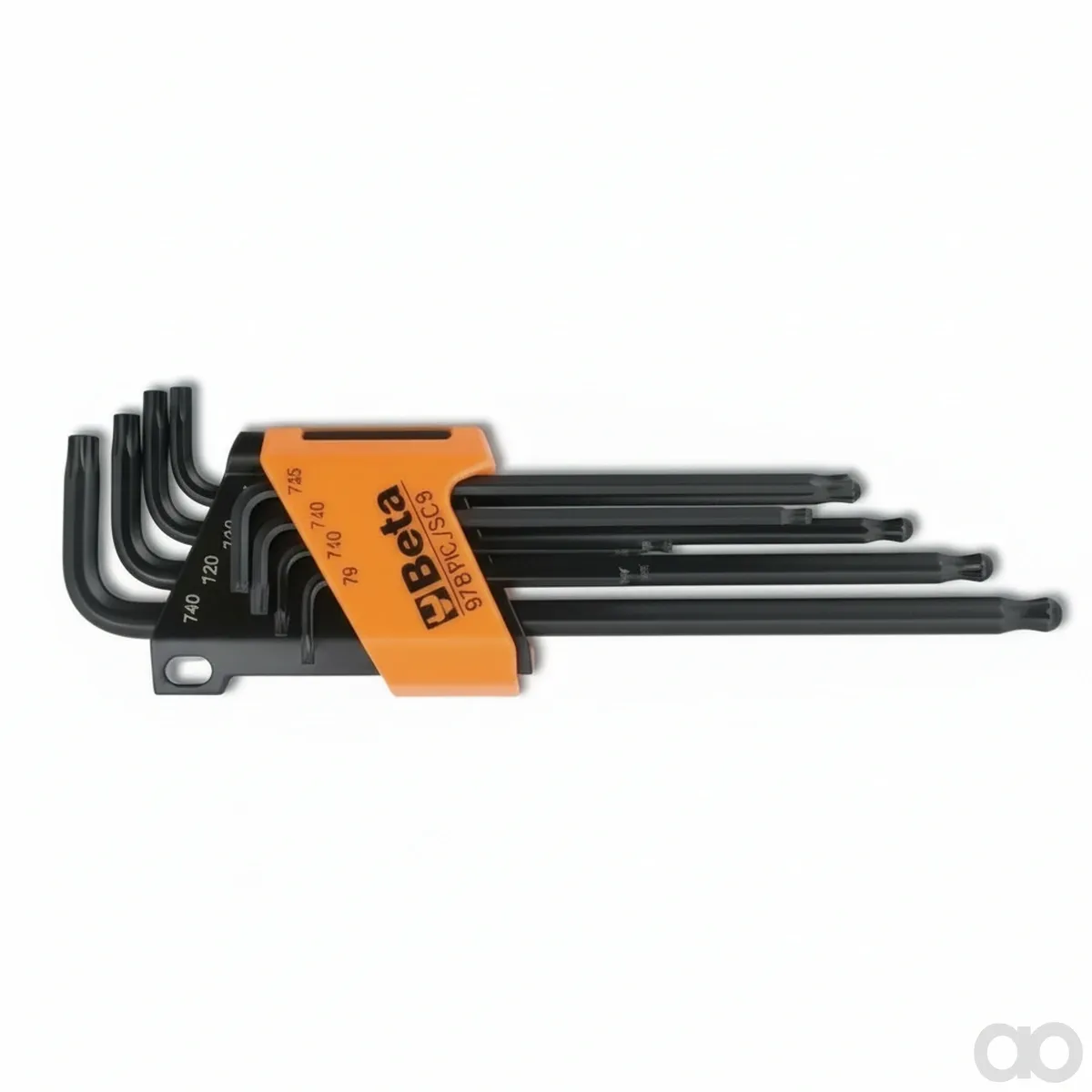 Beta - 000970364 - Satz 8 Torx-Schluessel mit kugelfoermigem Kopf