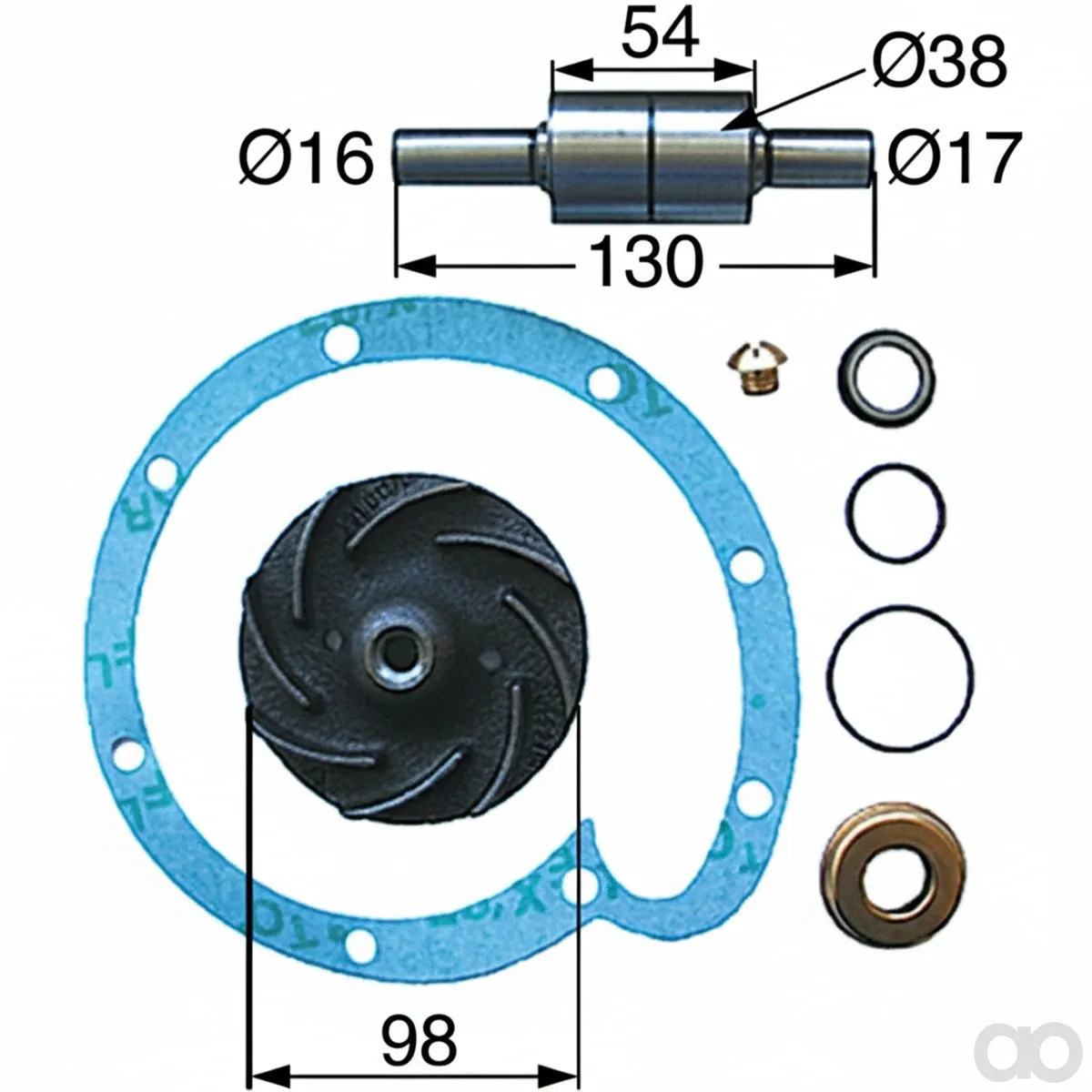 Case IH - 00112118 - Reparatursatz Zu Case Prillinger