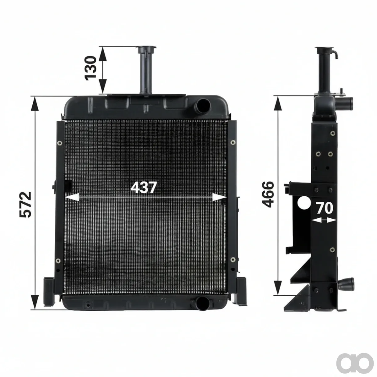 Case IH - 00129430 - Kuehler Zu Case Prillinger