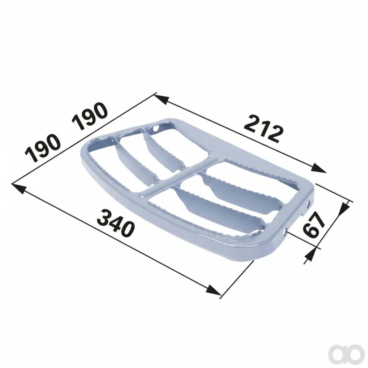 Case IH - 00133249 - Trittstufe fuer