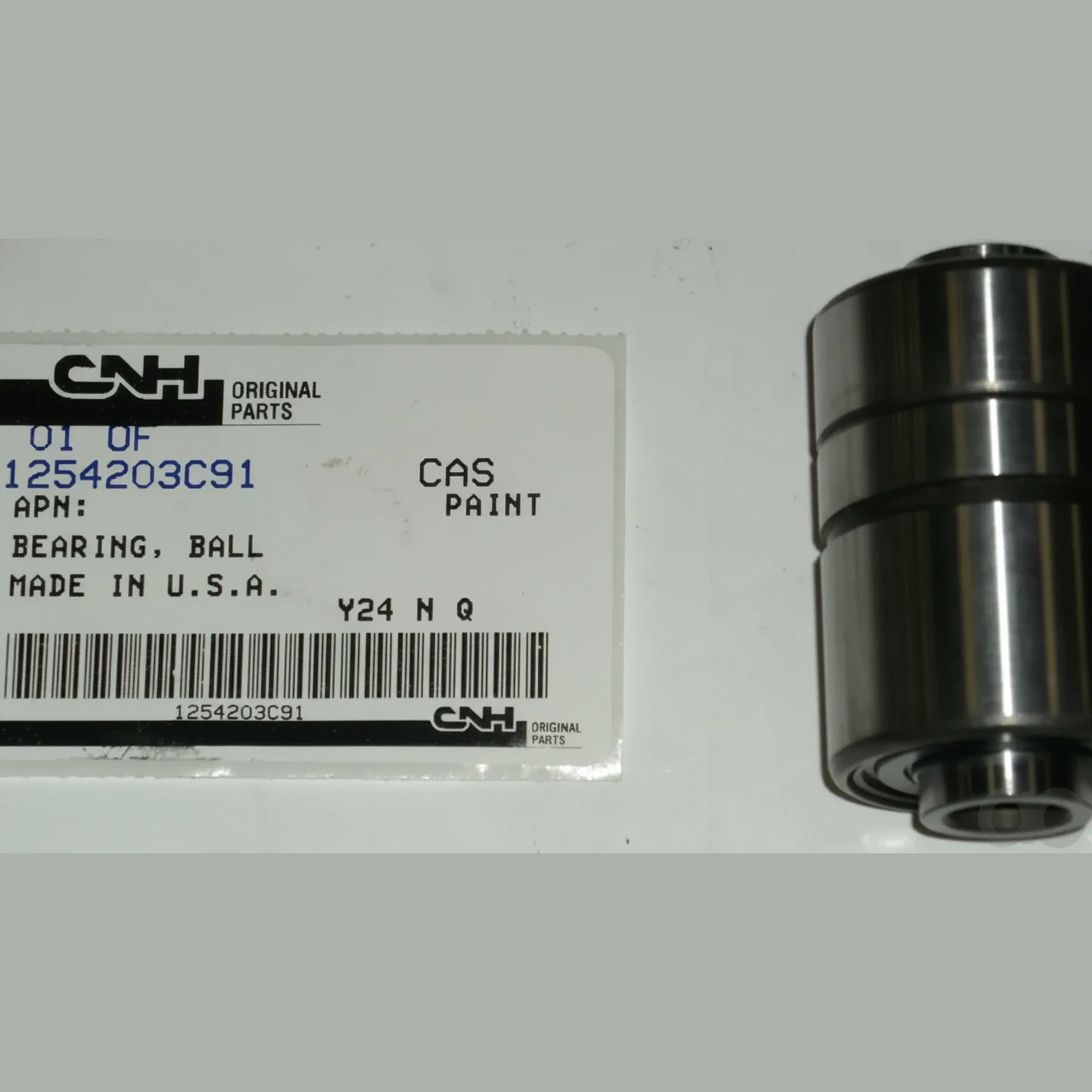 Case IH - 1254203C91 - Kugellager - 38,1 mm OD x 63,5 mm L - New Holland Agriculture