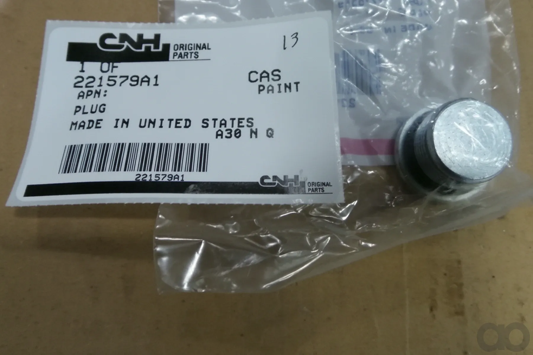 Case IH - 221579A1 - Stopfen - Standard