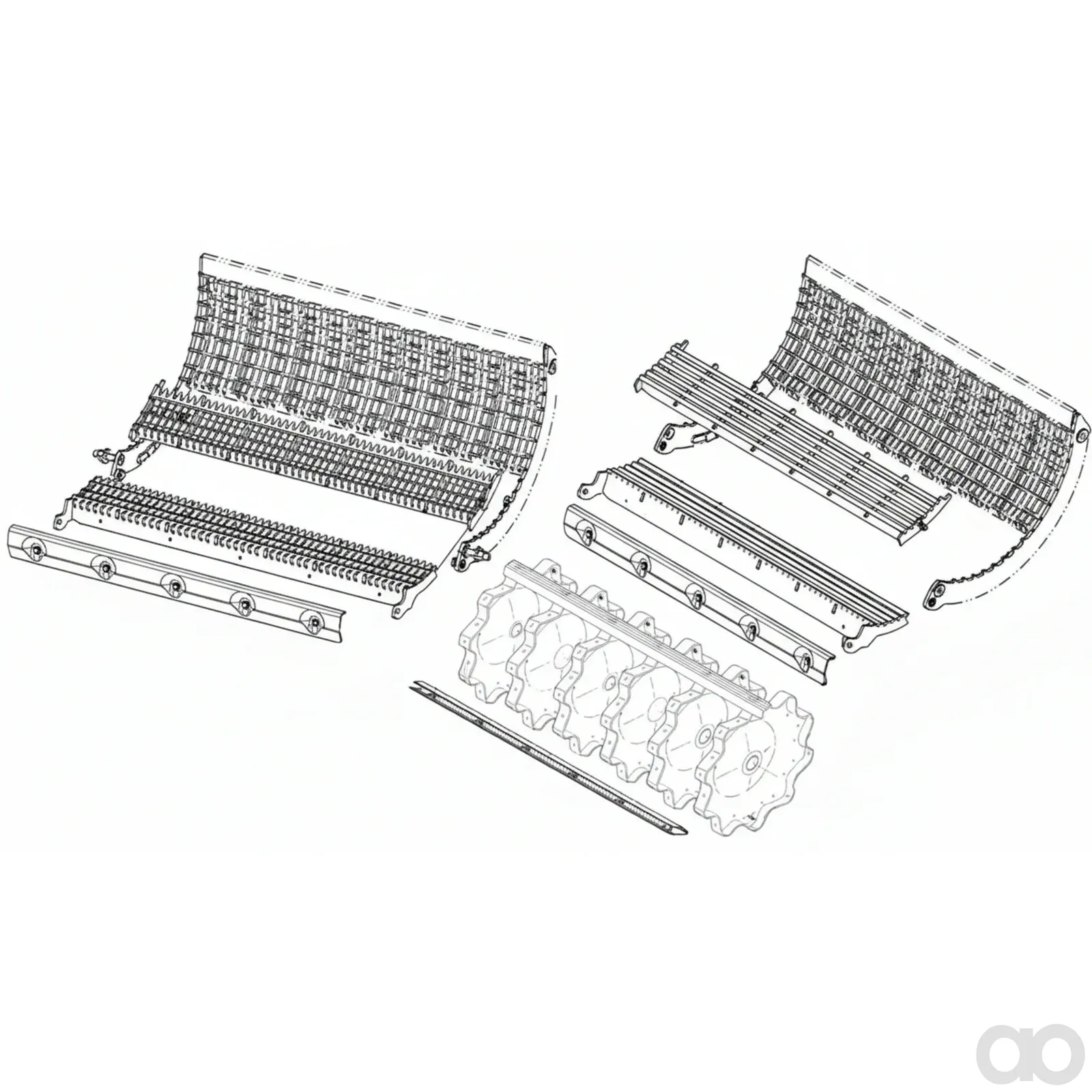 Case IH - 412207012 - Nachruest, Mahdresche