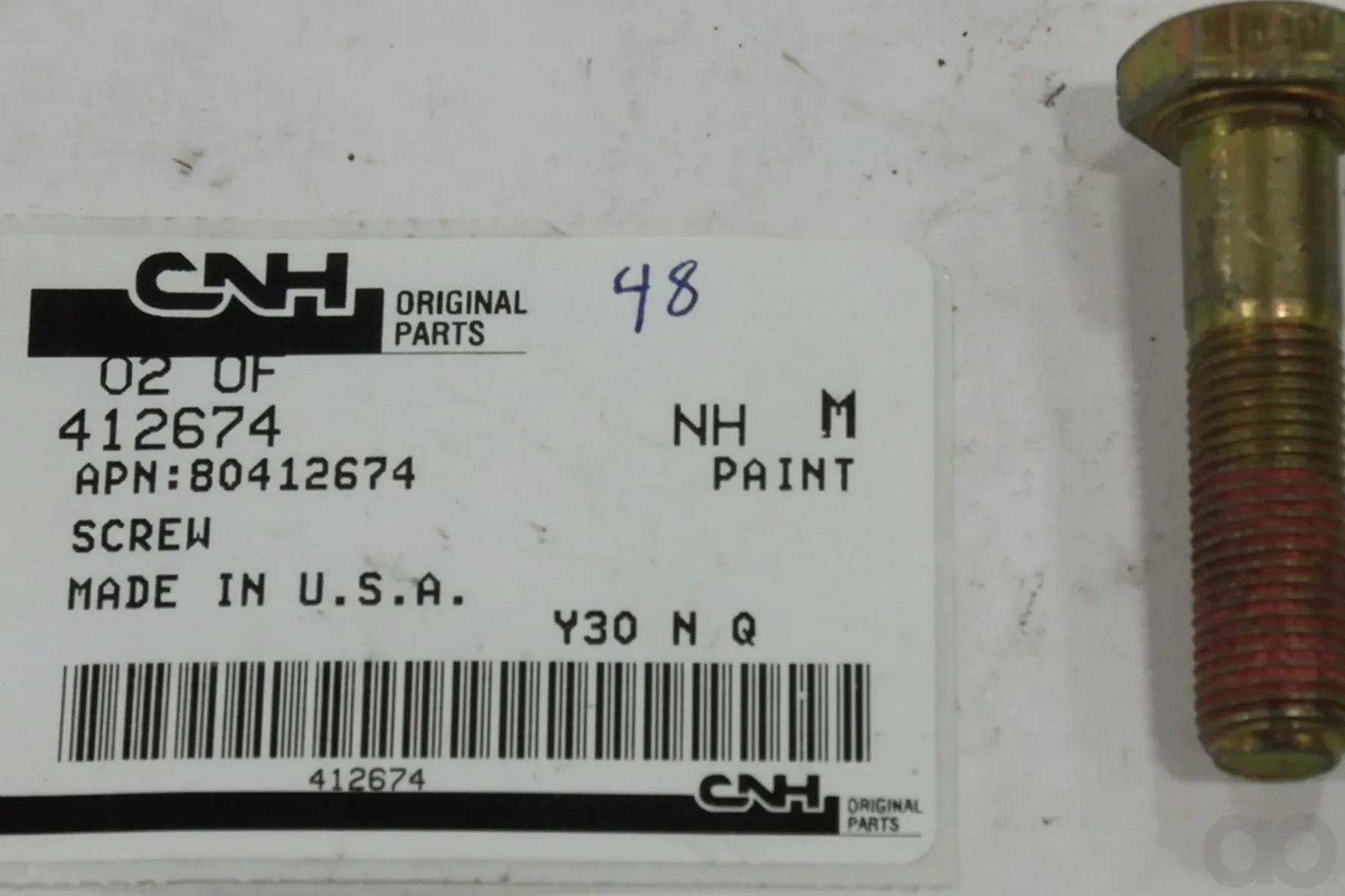 Case IH - 412674 - Schraube