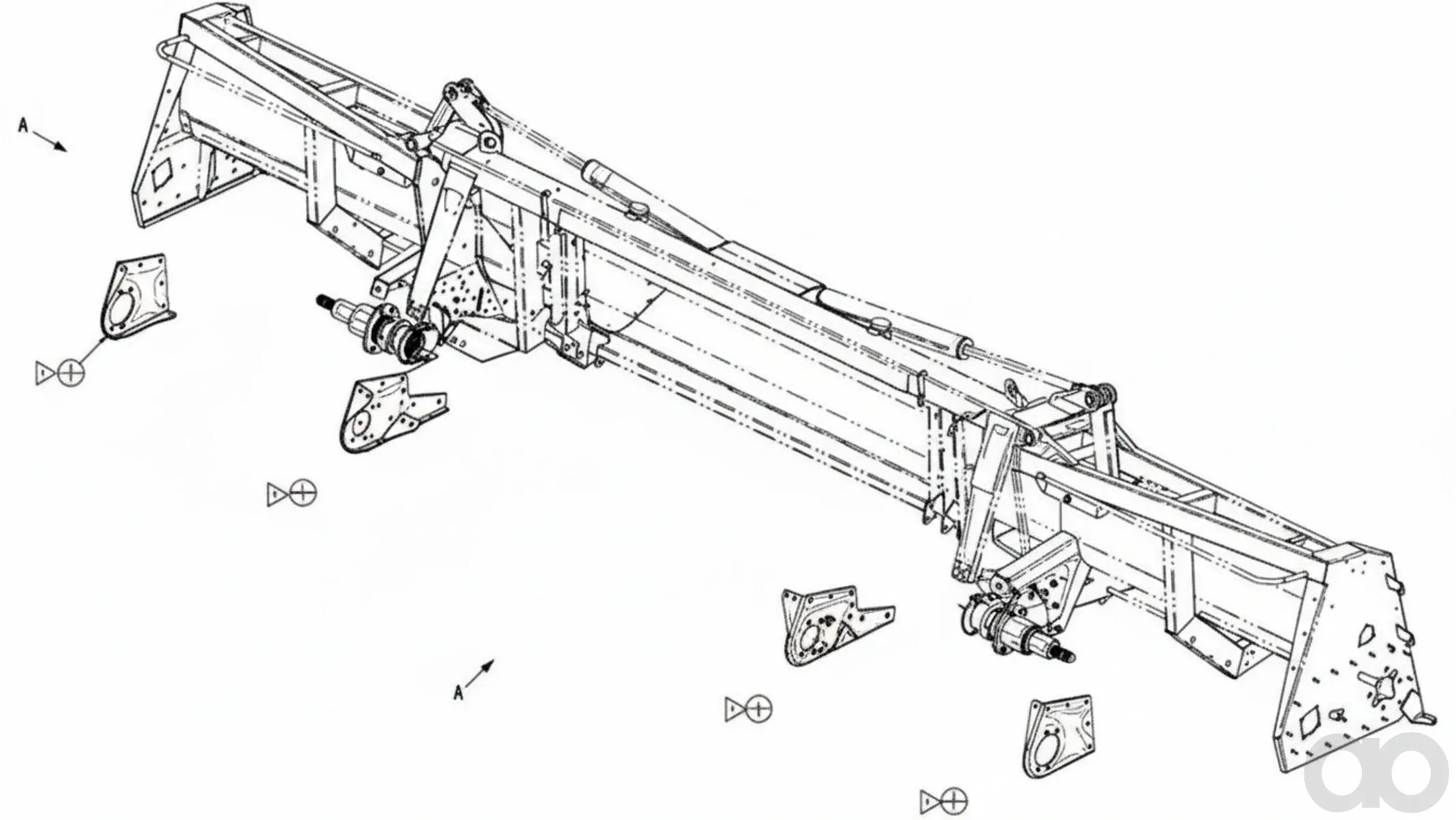 Case IH - 47370698 - Dia-Satz, Haecksler