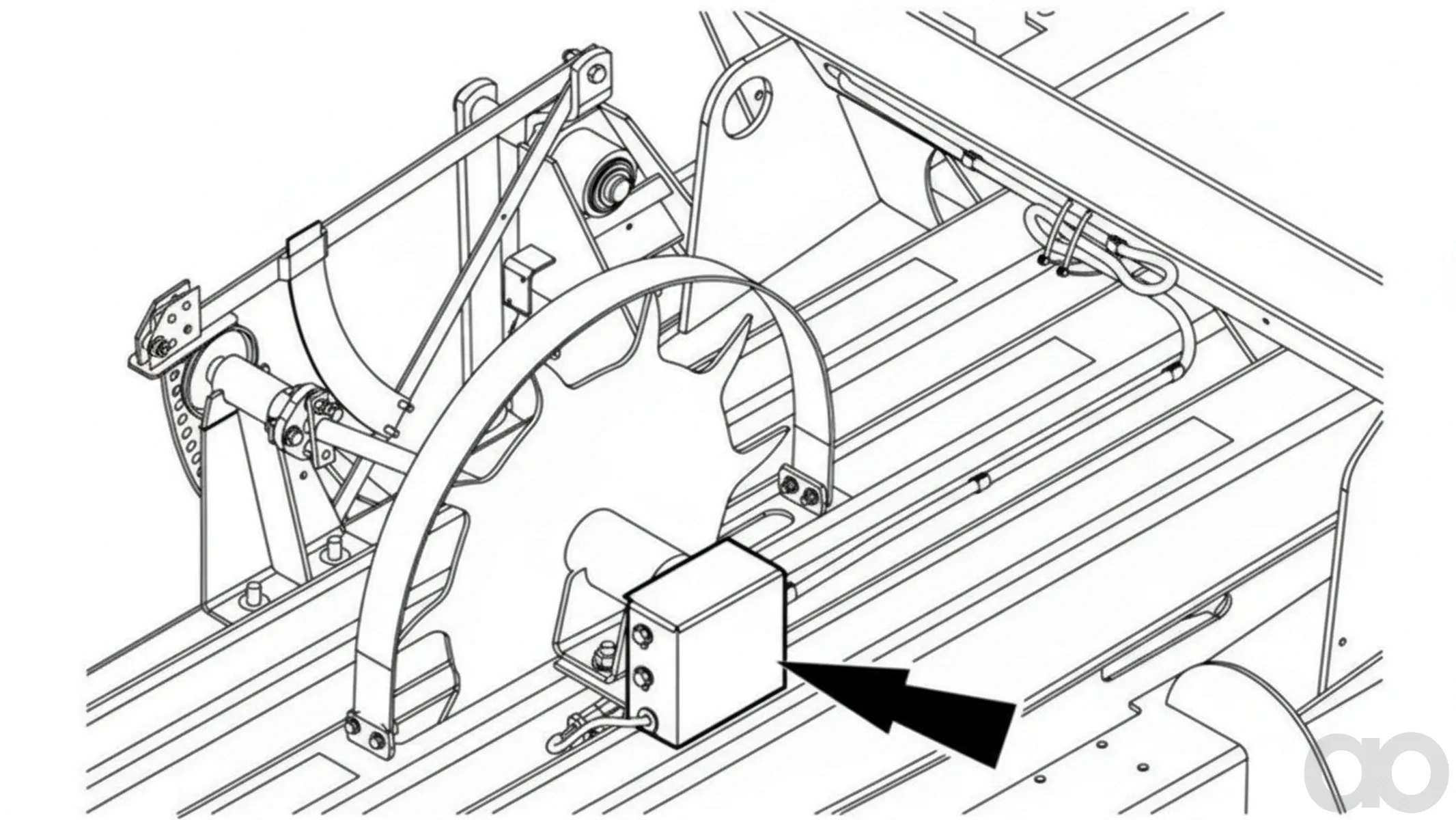 Case IH - 47447406 - Dia-Satz, Haecksler