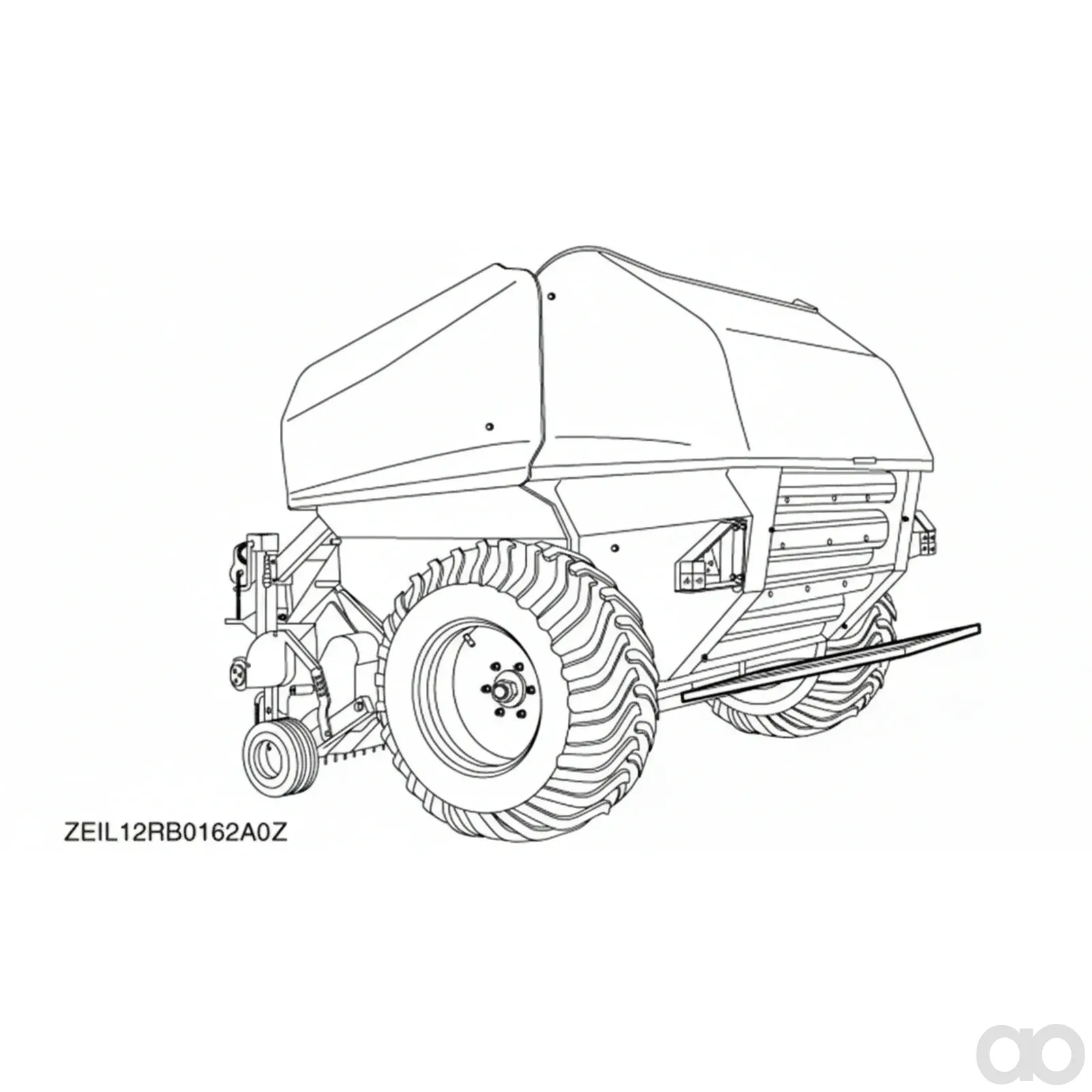 Case IH - 47456632 - Dia-Satz, Haecksler