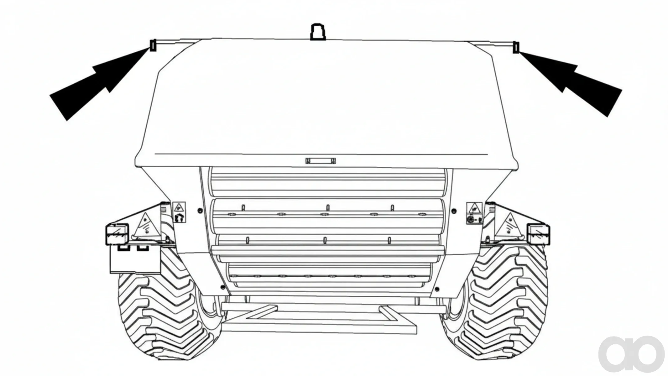 Case IH - 47520466 - Dia-Satz, Haecksler