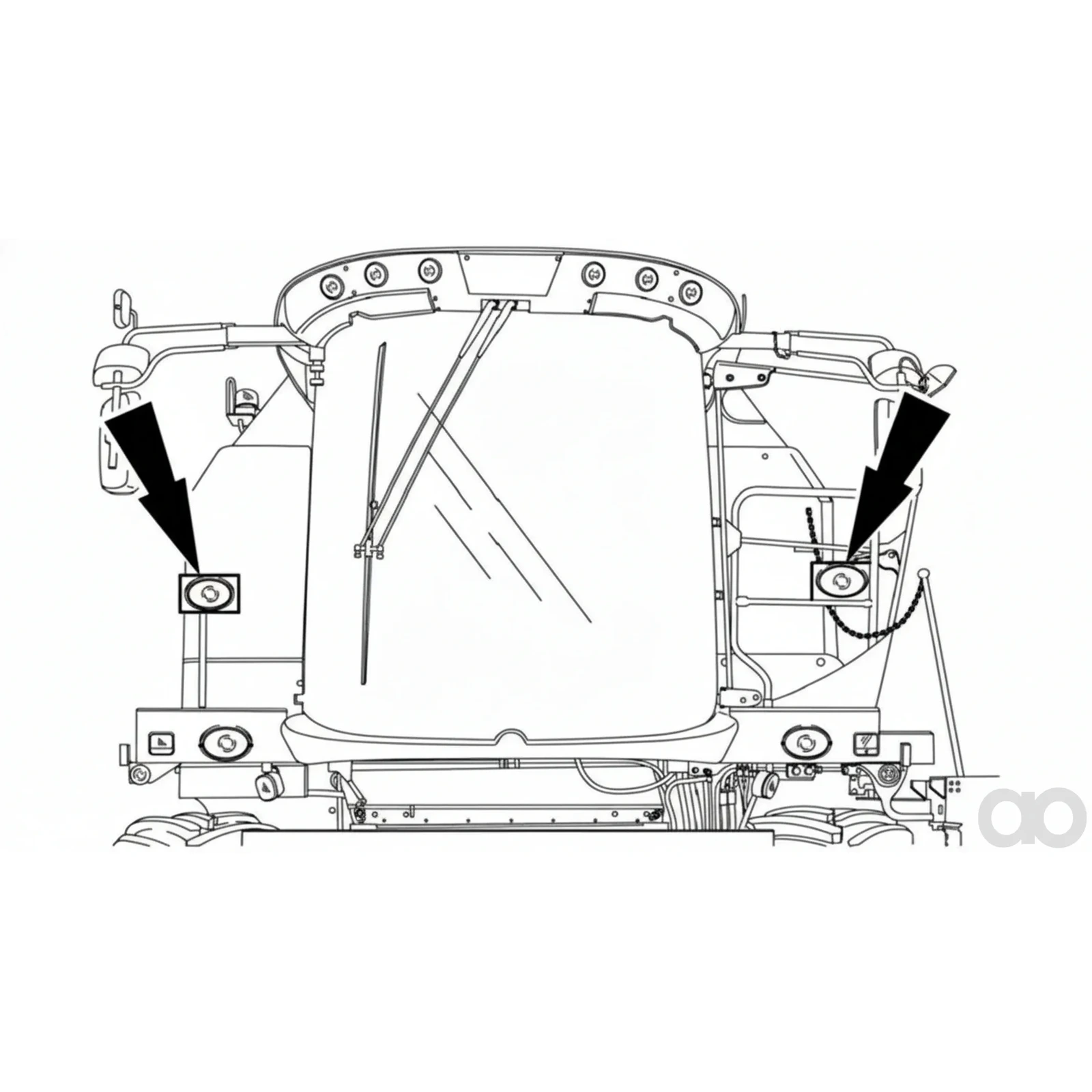Case IH - 47655854 - Dia-Satz, Haecksler