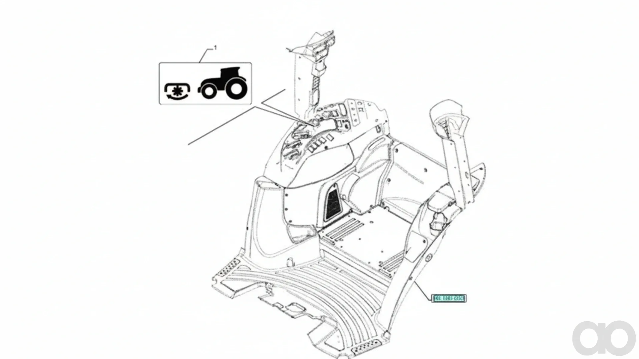 Case IH - 718041371 - vorne-PTO-Satz - DEFAULT