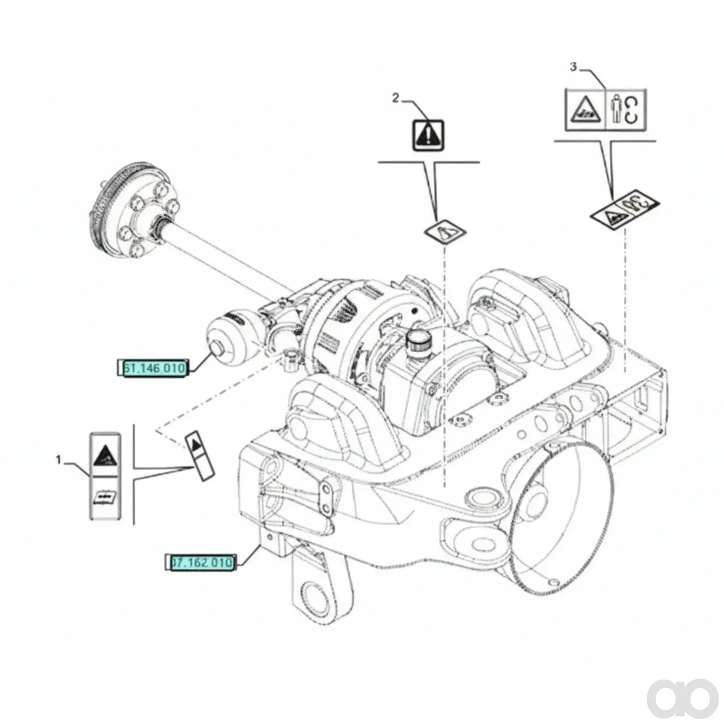 Case IH - 718048010 - Dia Satz, Tractor