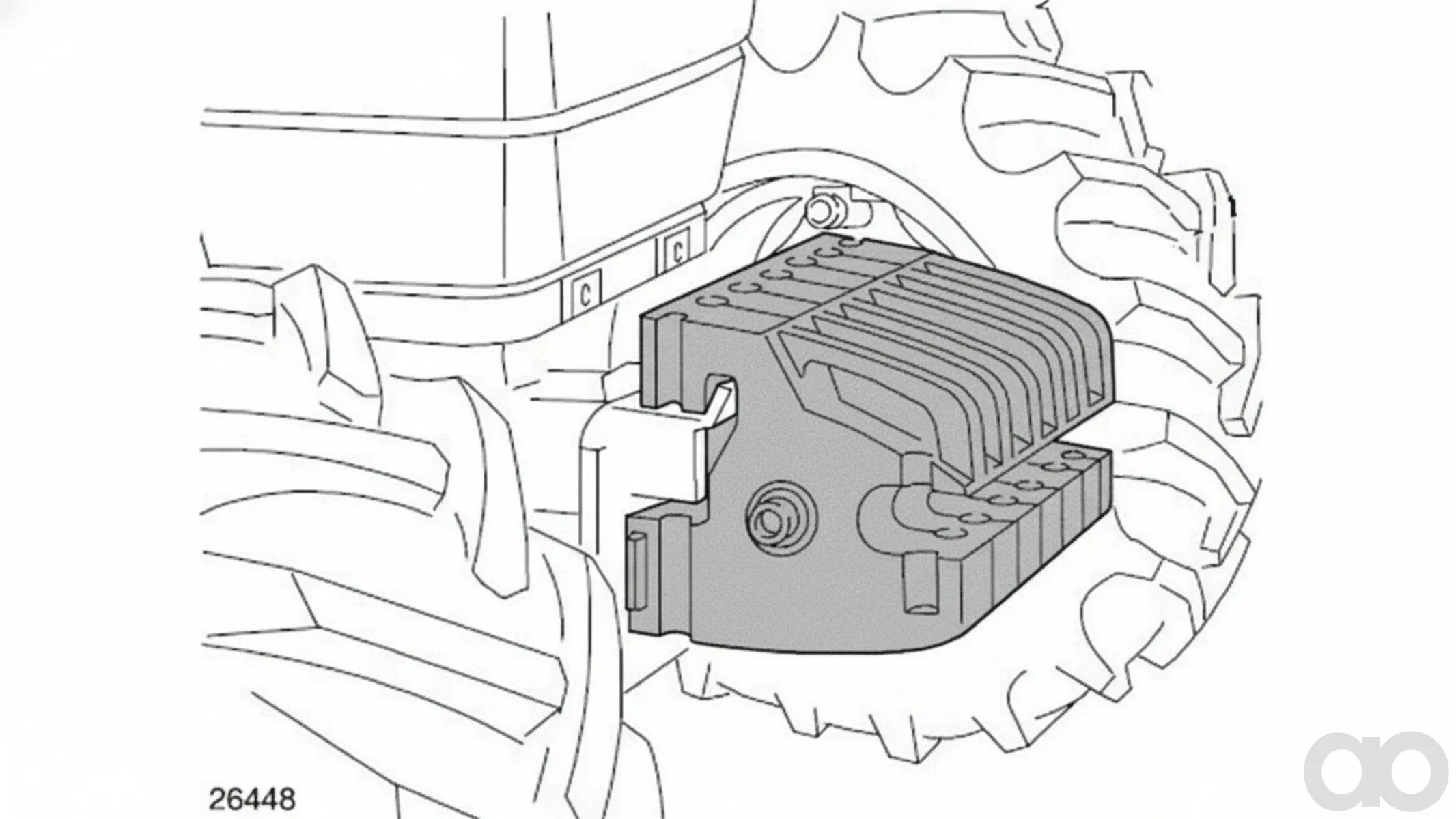 Case IH - 719226010 - Dia Satz Traktor
