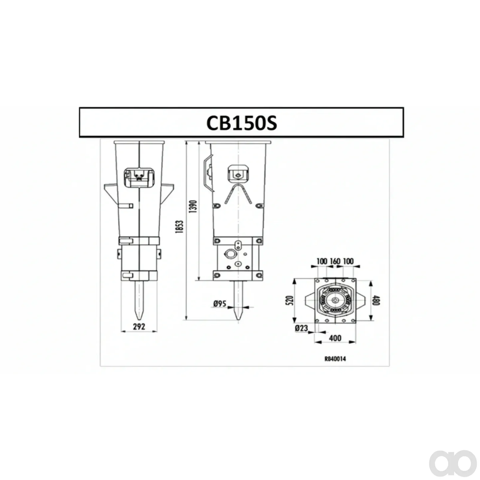 Case IH - 82848126 - Spitzhammer