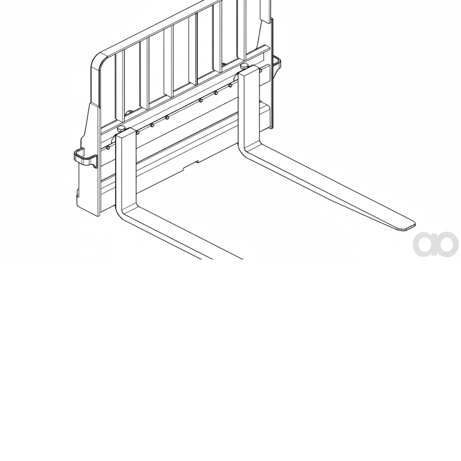 Case IH - 84354436 - Gabel
