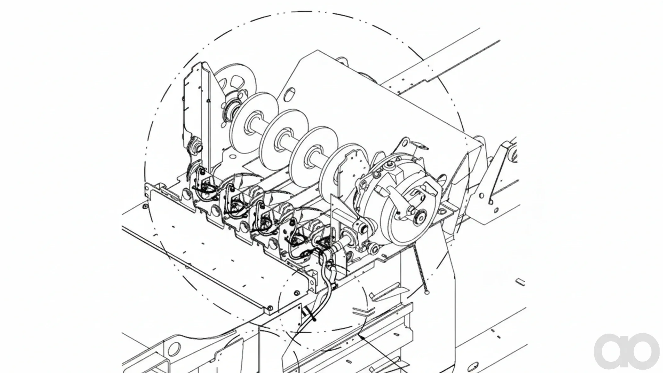 Case IH - 84391581 - Dia-Satz, Haecksler