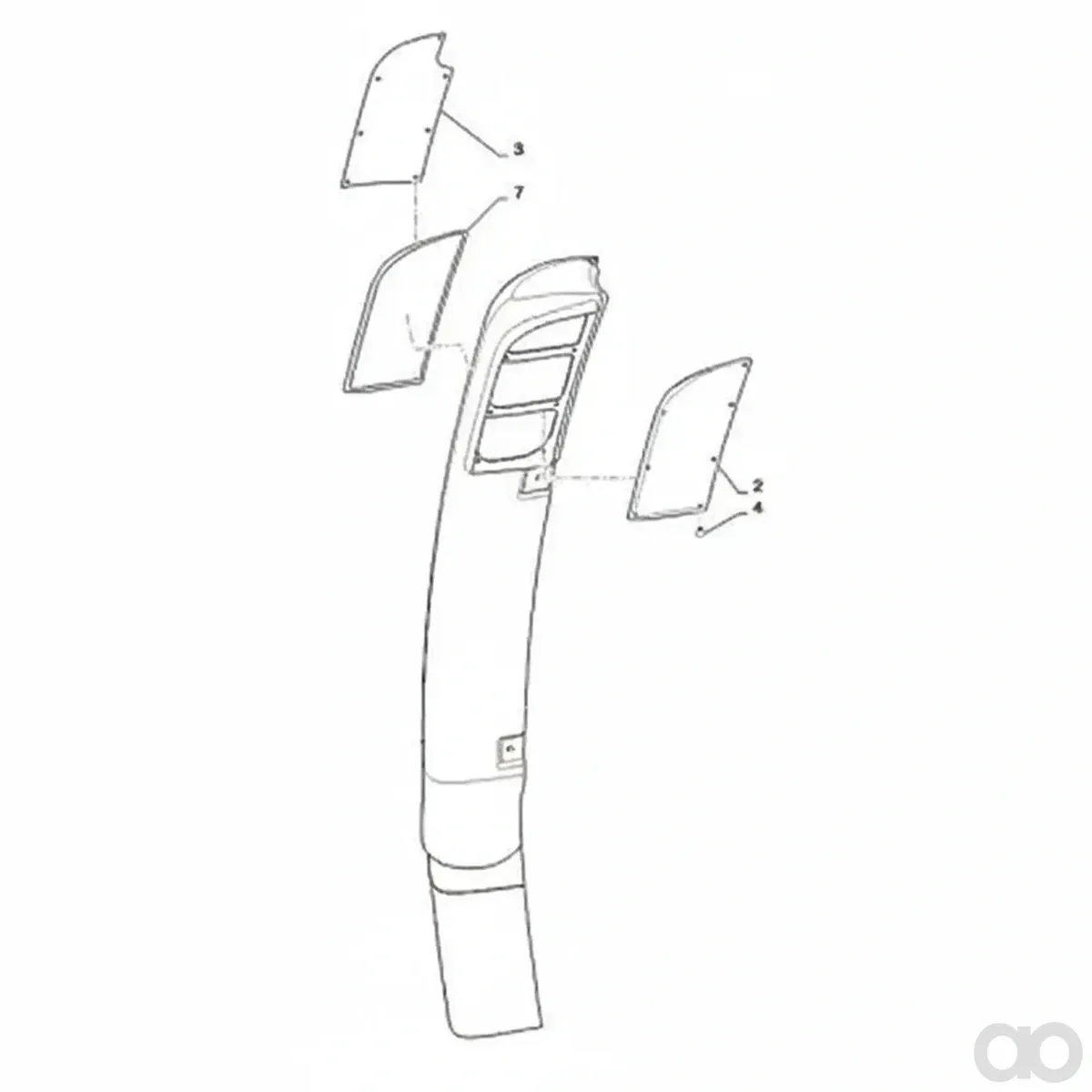 Case IH - 84542256 - Service-Satz