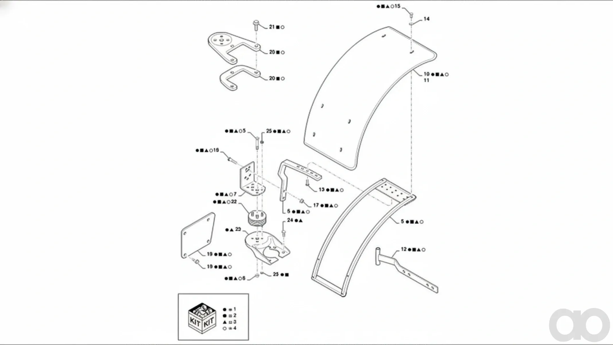 Case IH - 84598663 - Service-Satz