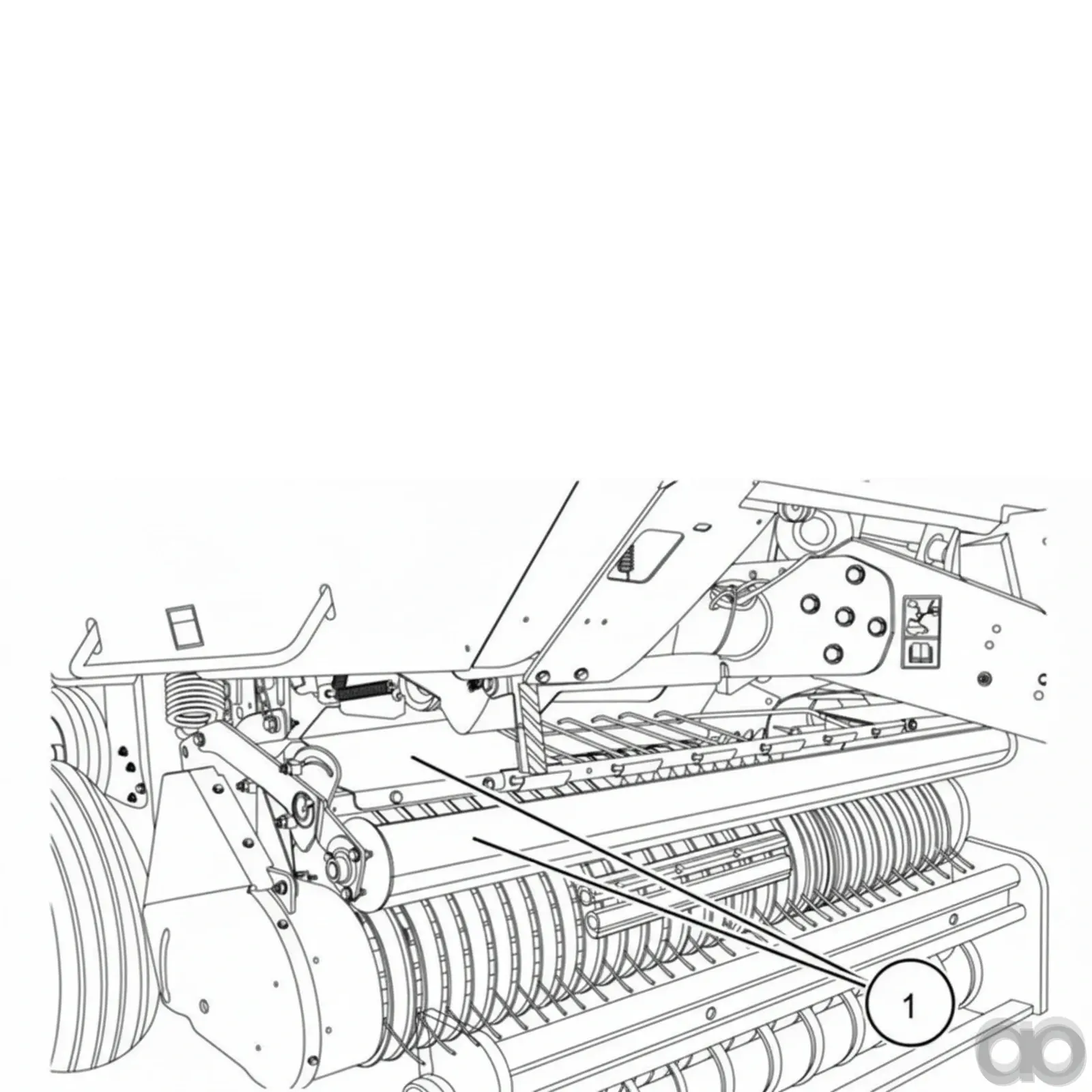 Case IH - 87397028 - Dia-Satz, Haecksler