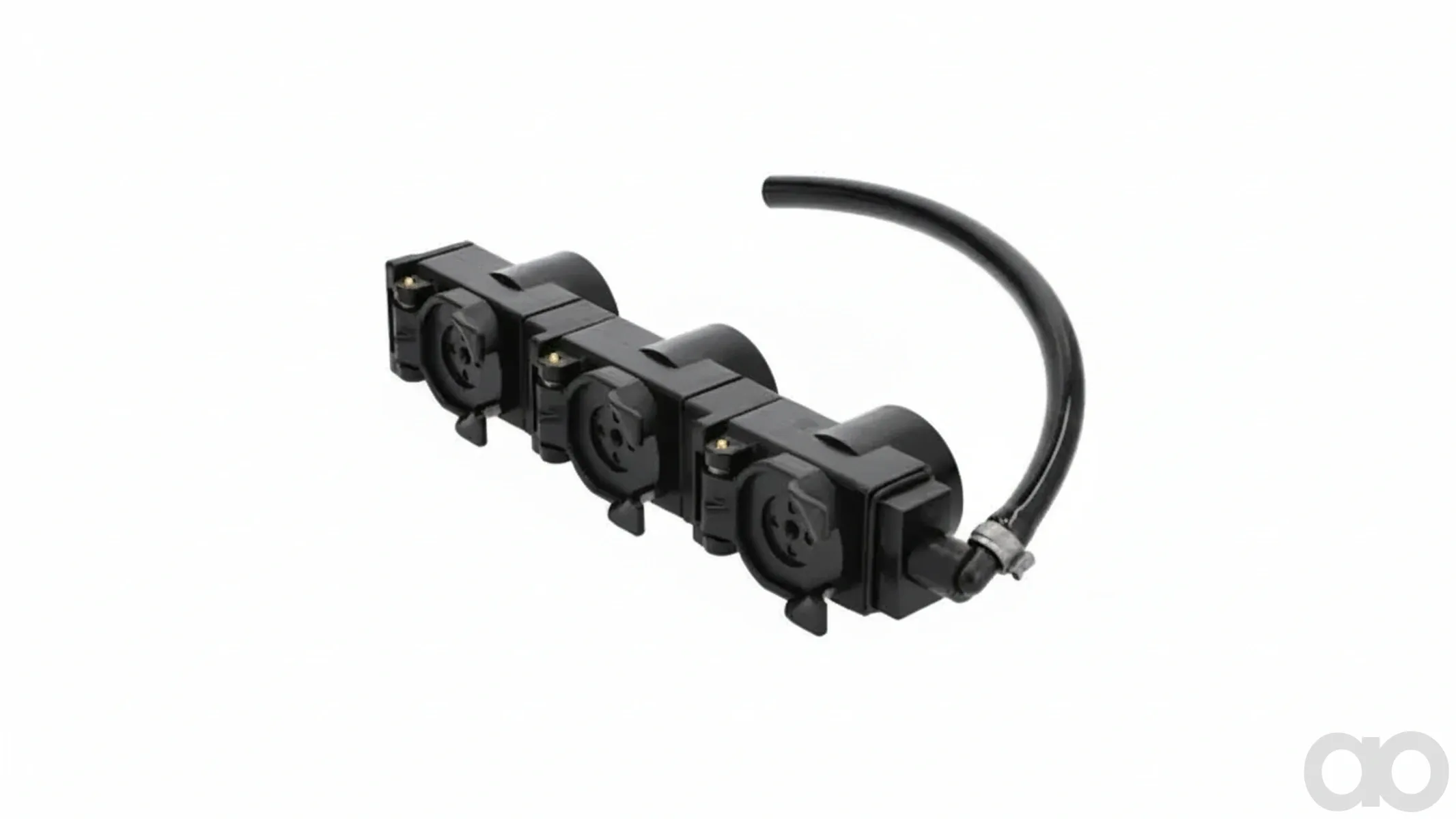 Case IH - 87543063 - 3-Port-Staubkappe - Schwarz