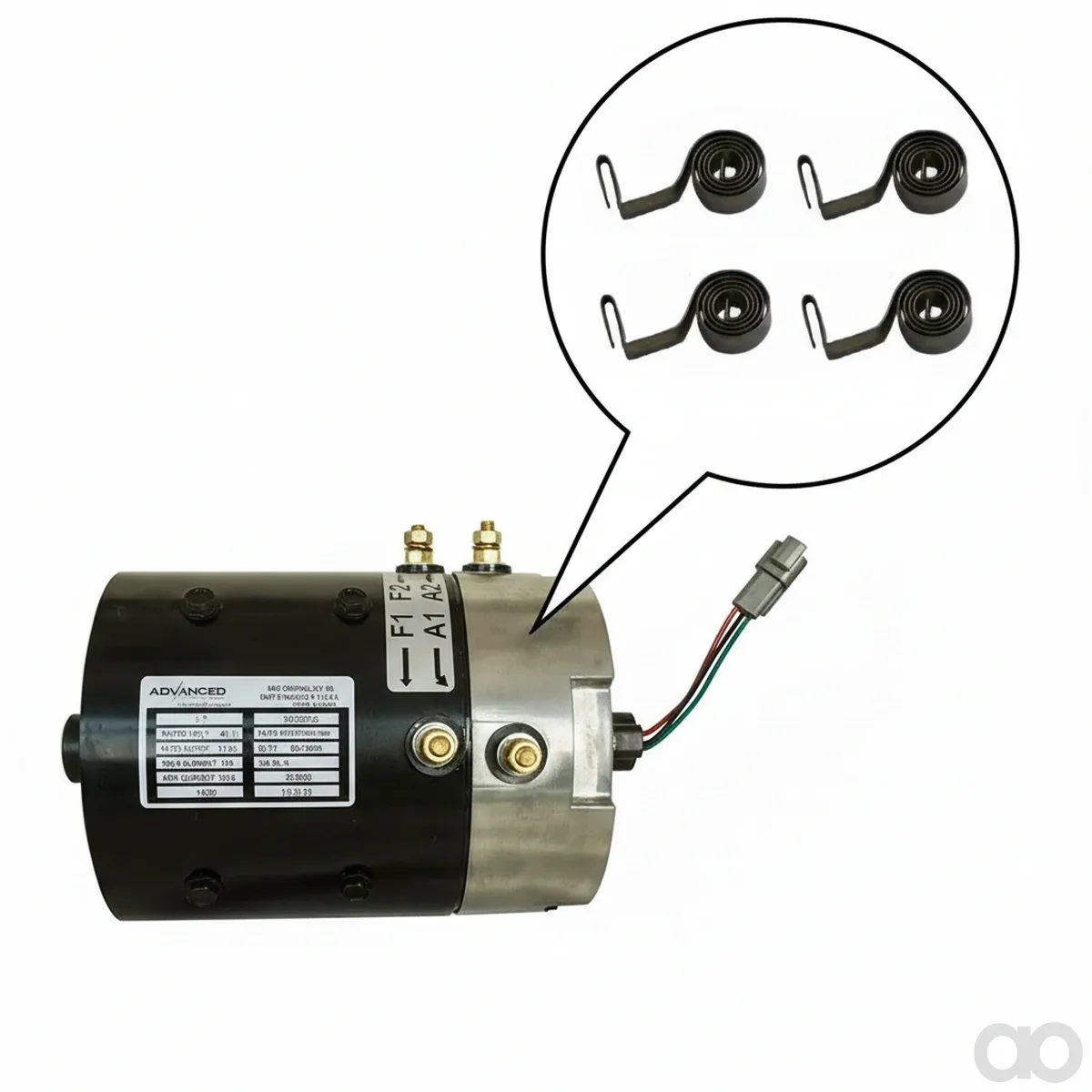 Club Car - 102186001 - Federkit Motorbuerste