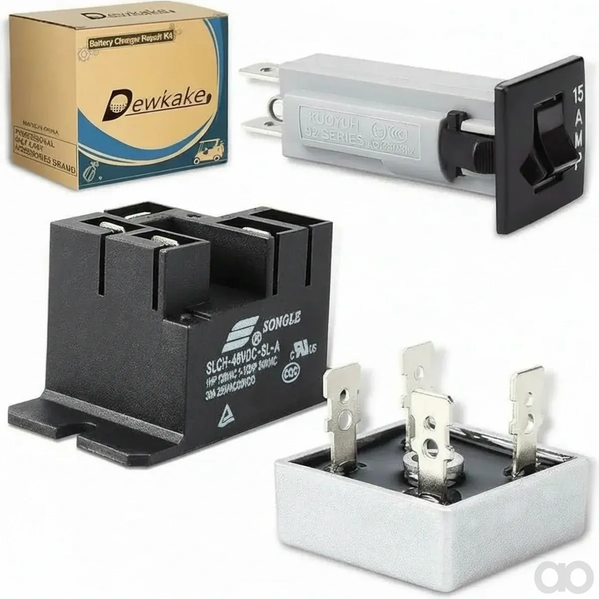 Club Car - 102275401 - PD2 48V Stromrelais