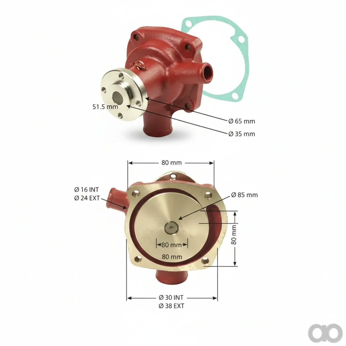 Deutz Fahr - 12273230 - Pumpe
