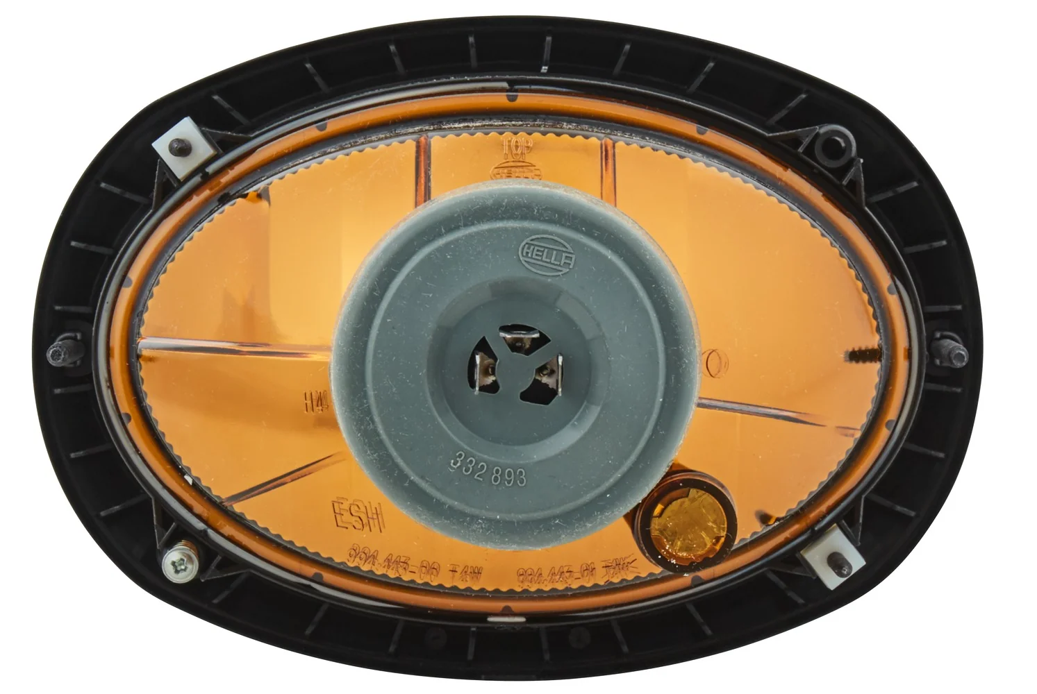 HELLA - 1AB 996 157-081 - Halogen-Hauptscheinwerfer, Oval 120, 12V