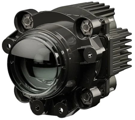 HELLA - 1AL 015 318-031 - LED-Scheinwerfereinsatz, Hauptscheinwerfer, 90mm Performance L4565, 12/24/9/33 – Vorne