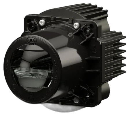 HELLA - 1AL 015 318-031 - LED-Scheinwerfereinsatz, Hauptscheinwerfer, 90mm Performance L4565, 12/24/9/33 – Vorne