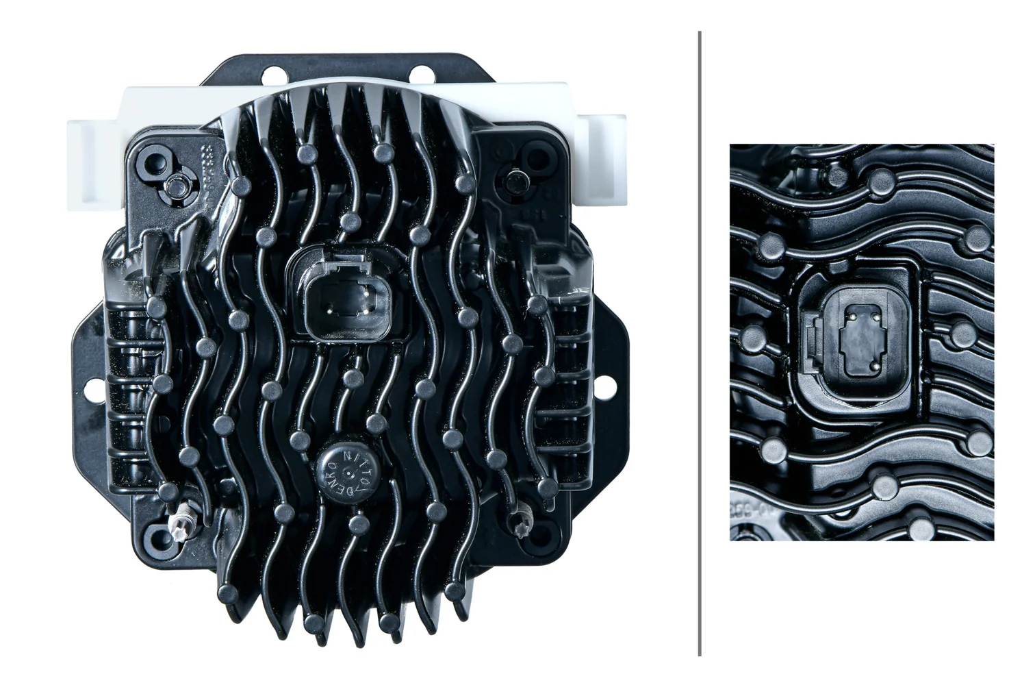 HELLA - 1AL 015 318-251 - DE/LED-Scheinwerfereinsatz, Hauptscheinwerfer, 90mm Essential, 12/24V