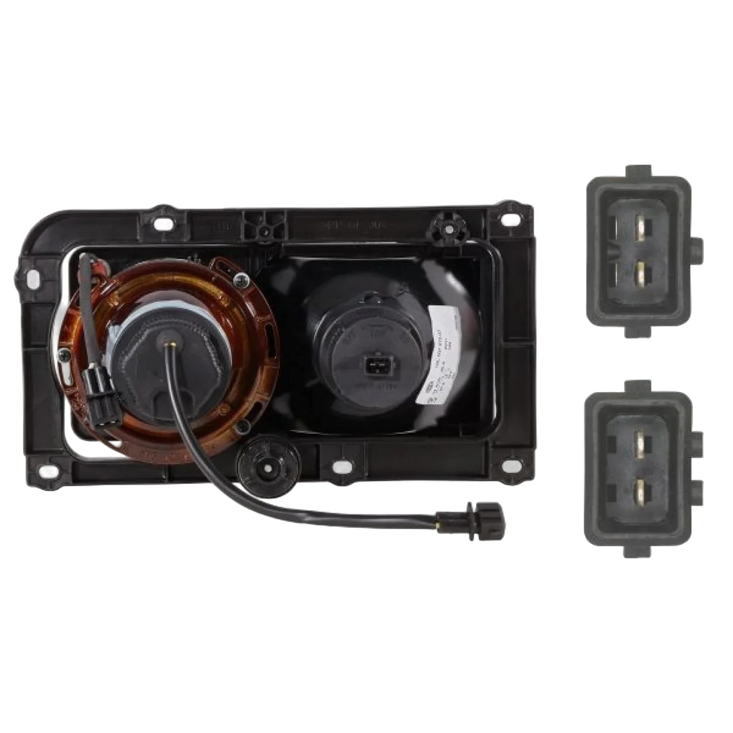 HELLA - 1DL 007 872-047 - Doppelscheinwerfer/Halogen/DE-Hauptscheinwerfer, 24V – Rechts