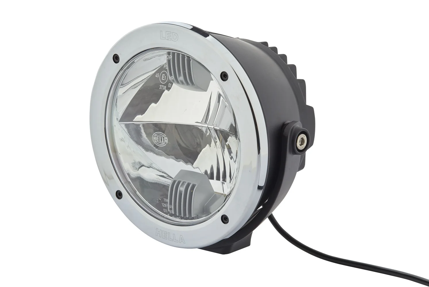 HELLA - 1F3 011 815-001 - LED-Fernscheinwerfer, Luminator Compact LED, 24/12V