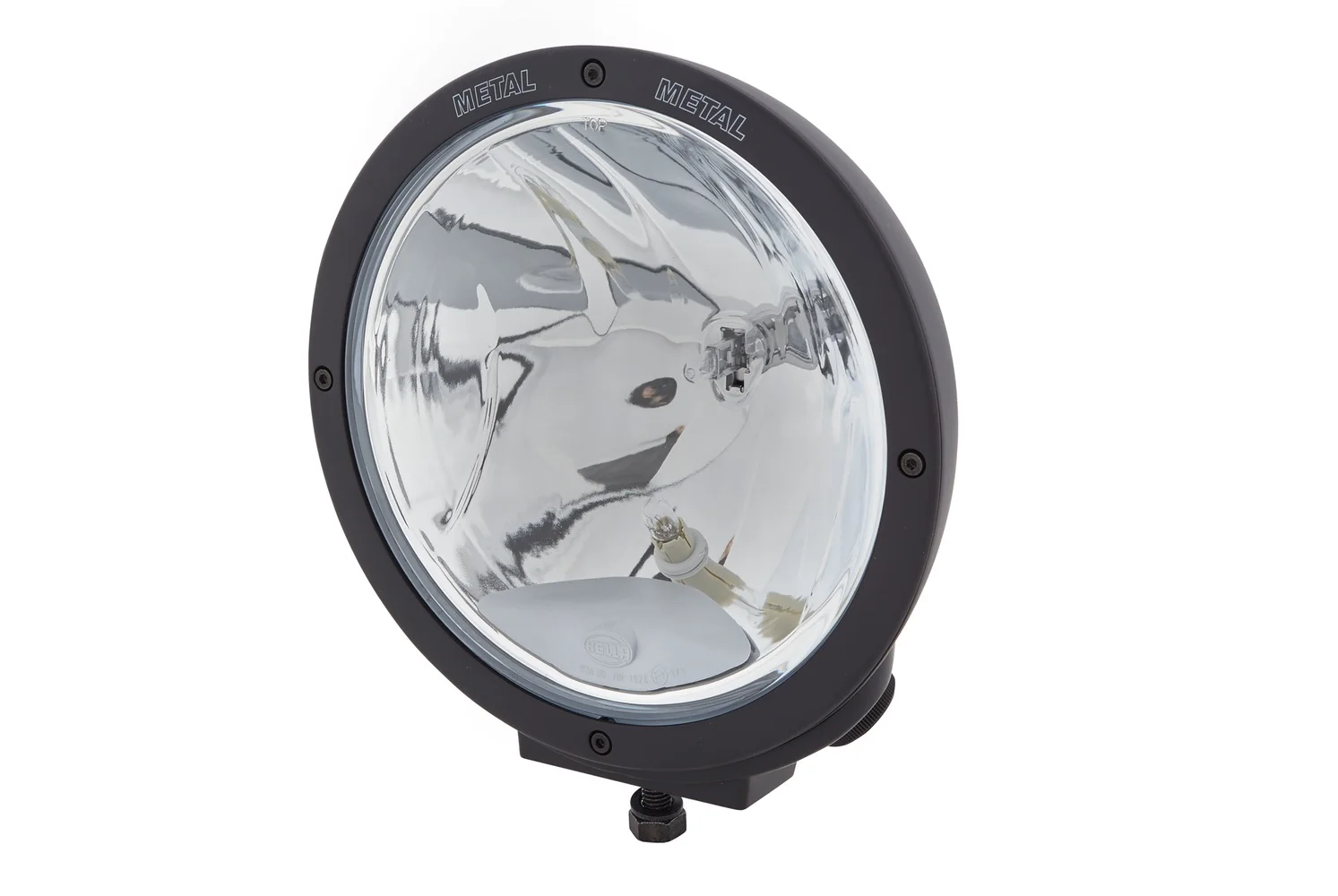 HELLA - 1F8 007 560-361 - Halogen-Fernscheinwerfer, Rallye 4000 Metal, 12V