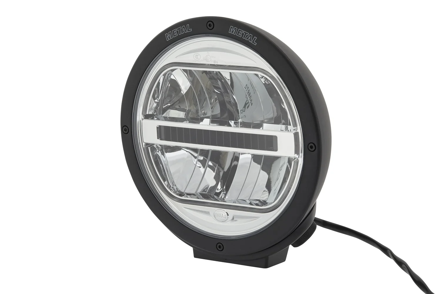 HELLA - 1F8 016 560-001 - LED-Fernscheinwerfer, Luminator LED, 24/12V, weiß, 1050lm