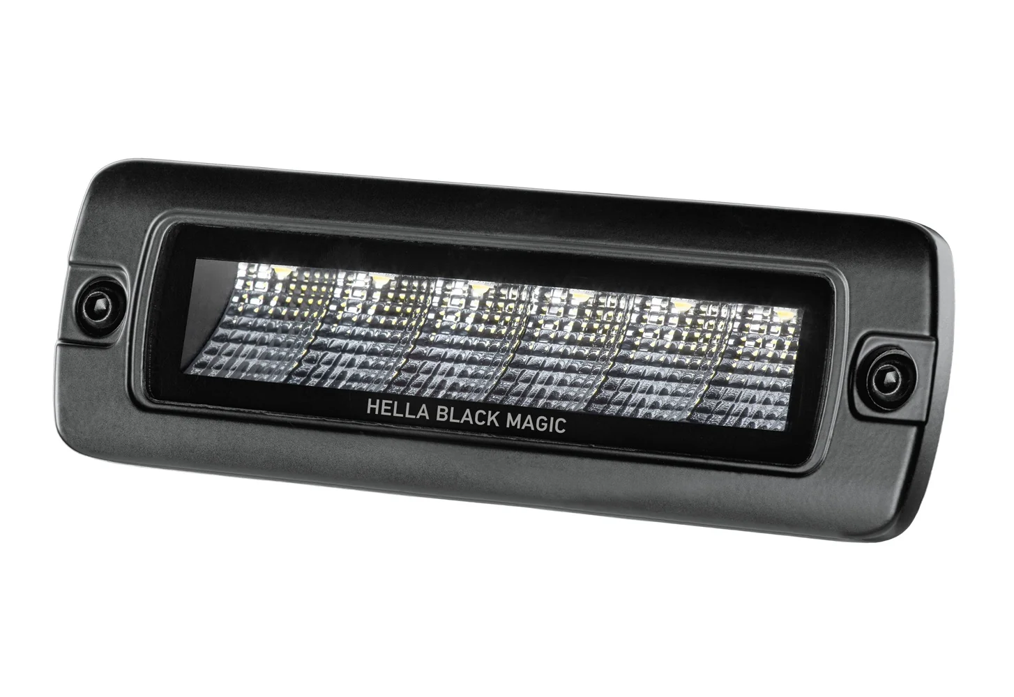 HELLA - 1FB 358 176-221 - LED-Fernscheinwerfer, Black Magic Edgeless Mini Lightbar 6.2", 12/24V, 2000lm