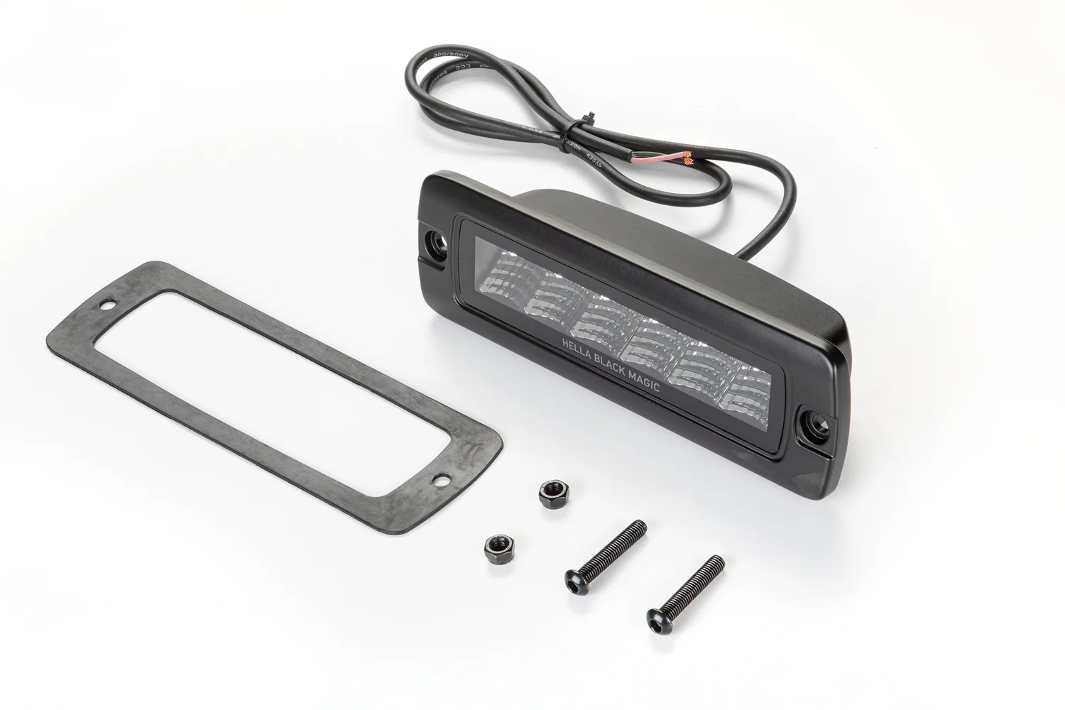 HELLA - 1FB 358 176-221 - LED-Fernscheinwerfer, Black Magic Edgeless Mini Lightbar 6.2", 12/24V, 2000lm