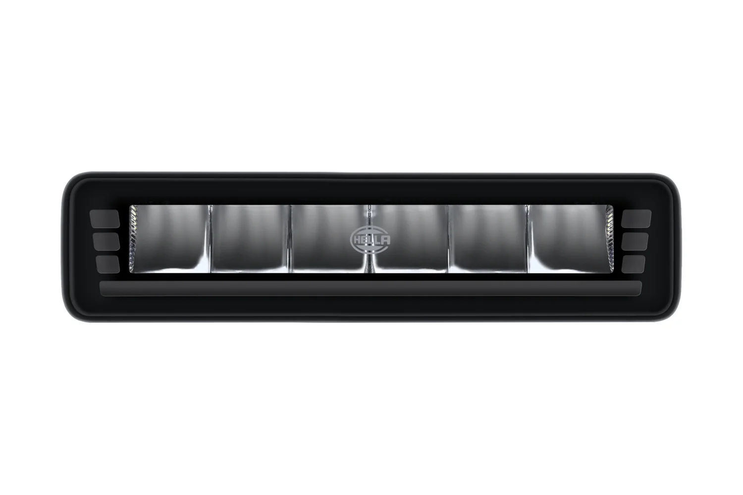 HELLA - 1FB 358 236-241 - Lightbar, Black Magic Edgeless Pro 7" Mini, 12/24V, weiß/gelb (amber), 2152l