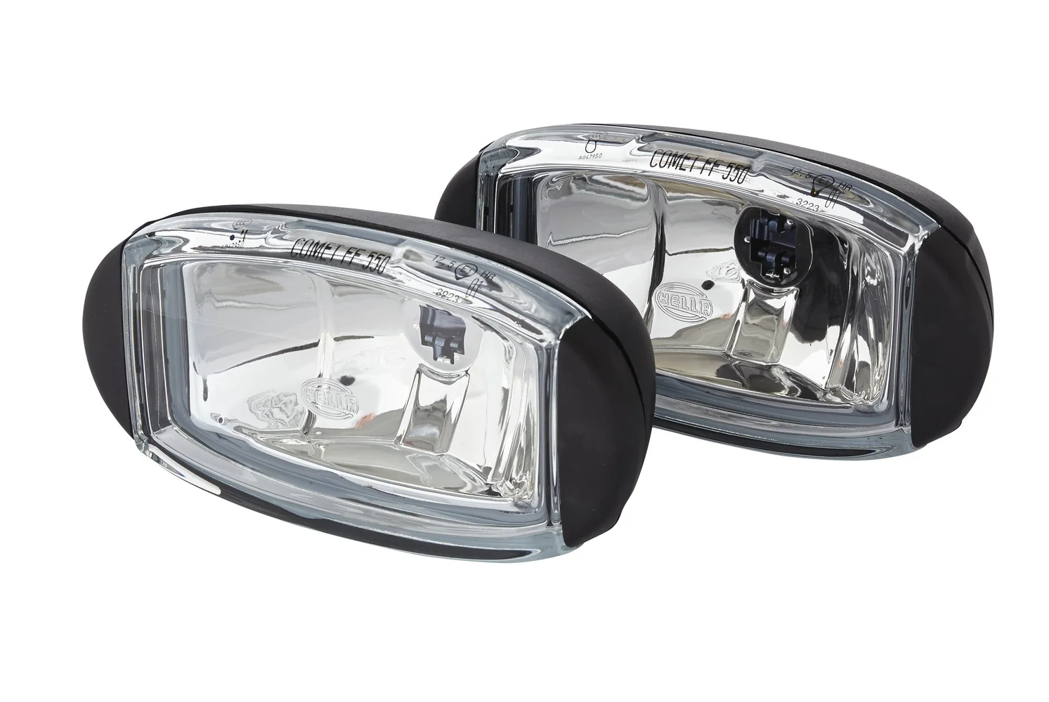 HELLA - 1FD 010 953-801 - FF/Halogen-Fernscheinwerfersatz, Comet FF 550, 12V