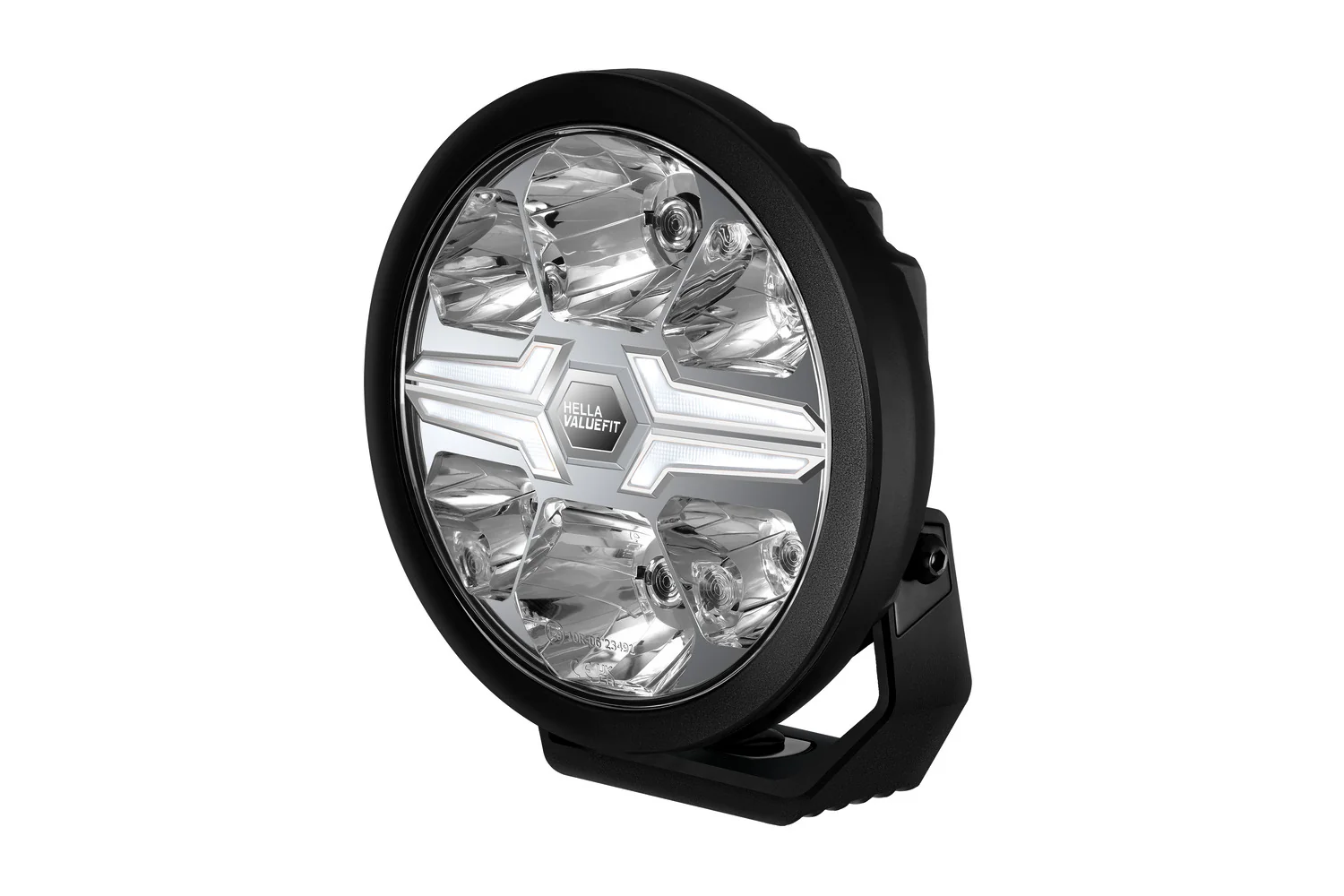 HELLA - 1FJ 357 198-051 - LED-Fernscheinwerfer, Blade Black 7", 12/24V, weiß, 1800lm