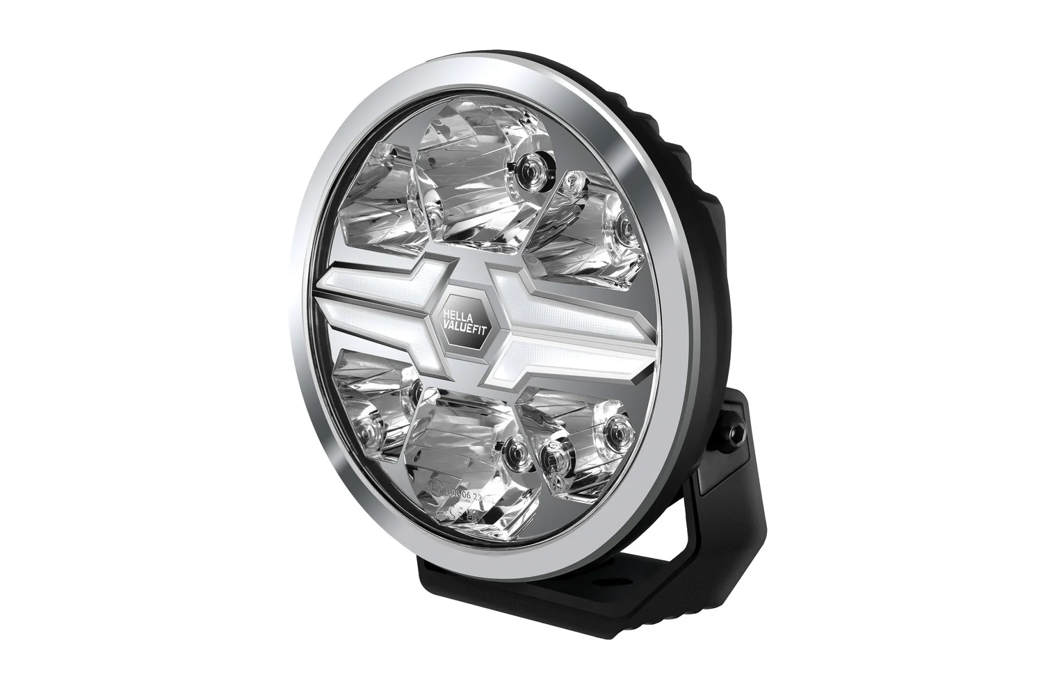 HELLA - 1FJ 357 199-011 - LED-Fernscheinwerfer, Blade Chrome 9", 12/24V, weiß, 1550lm
