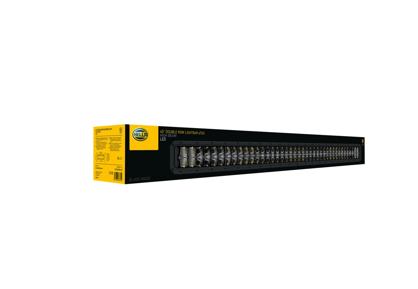 HELLA - 1FJ 358 196-421 - LED-Fernscheinwerfer, Black Magic Tough Lightbar 40", 12/24V, 9720lm