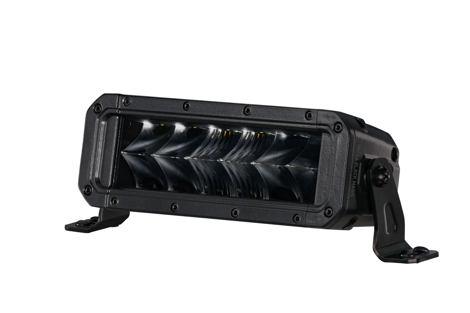 HELLA - 1FJ 358 196-451 - LED-Fernscheinwerfer, Black Magic Tough Mini Lightbar 7", 12/24V, 2100lm