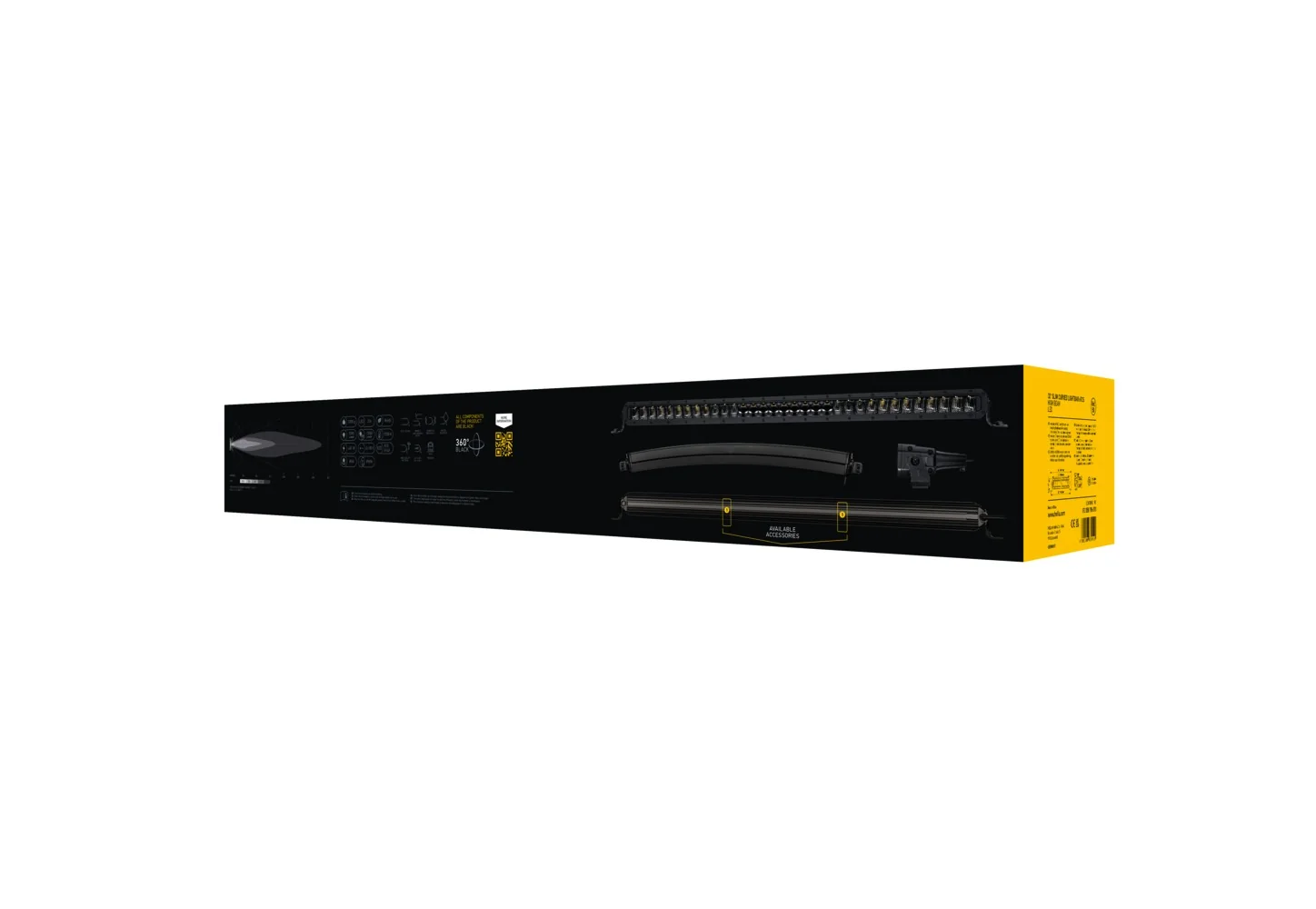 HELLA - 1FJ 358 196-511 - LED-Fernscheinwerfer, Black Magic Tough Lightbar 32", 12/24V, 5410lm
