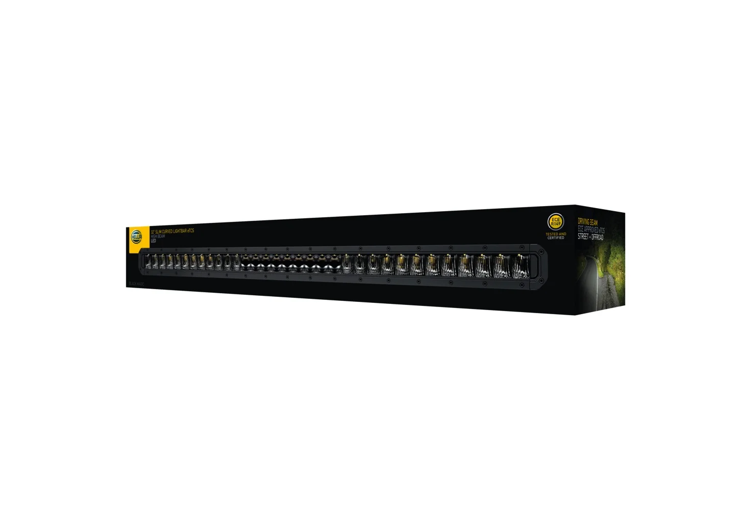 HELLA - 1FJ 358 196-511 - LED-Fernscheinwerfer, Black Magic Tough Lightbar 32", 12/24V, 5410lm