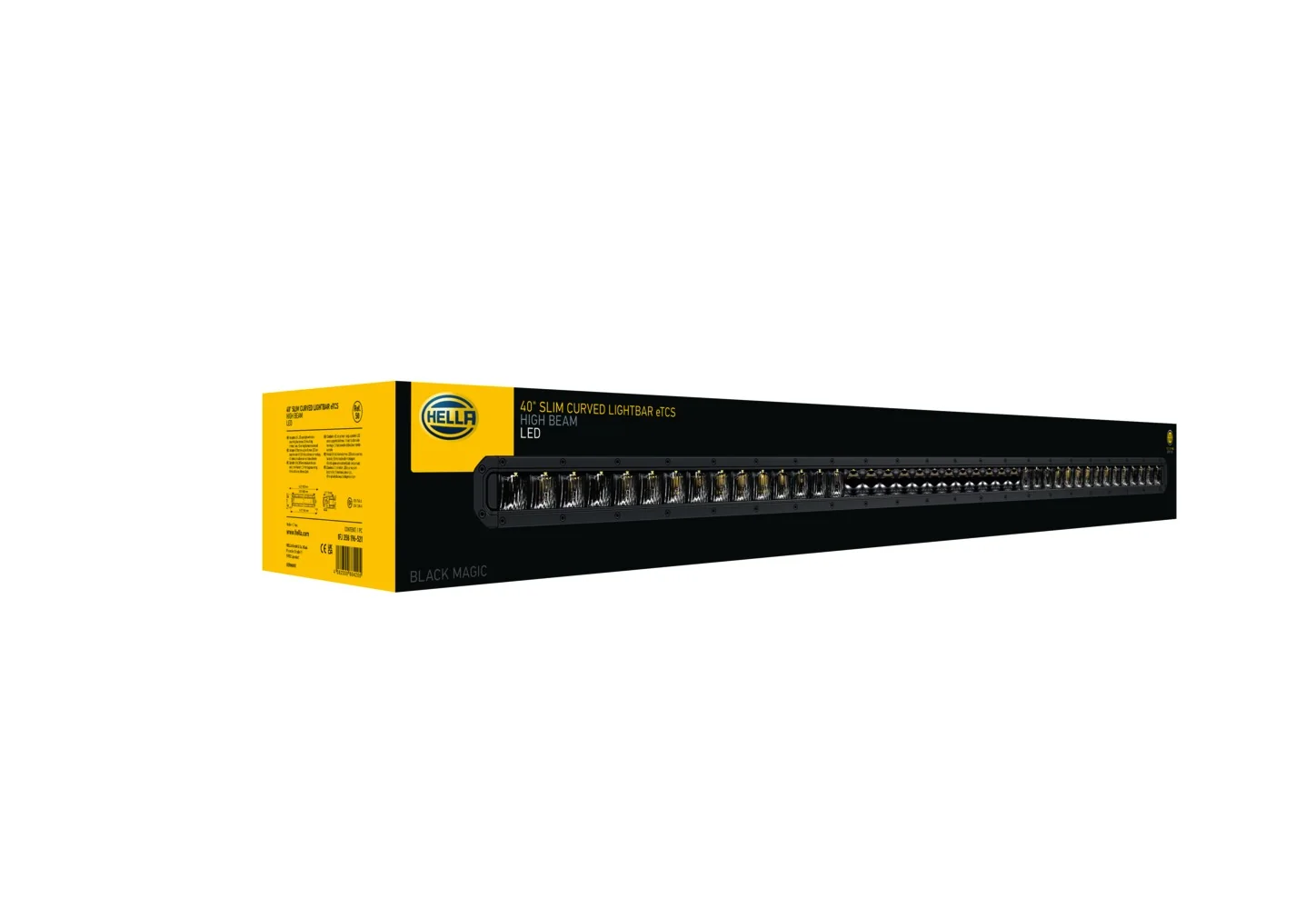 HELLA - 1FJ 358 196-521 - LED-Fernscheinwerfer, Black Magic Tough Lightbar 40", 12/24V, 6800lm