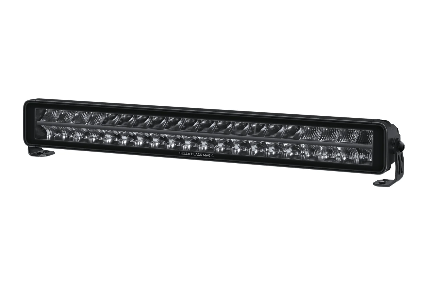 HELLA - 1FJ 358 236-041 - Lightbar, Black Magic Edgeless Pro, 12/24V, gelb (amber)/weiß, 4870lm