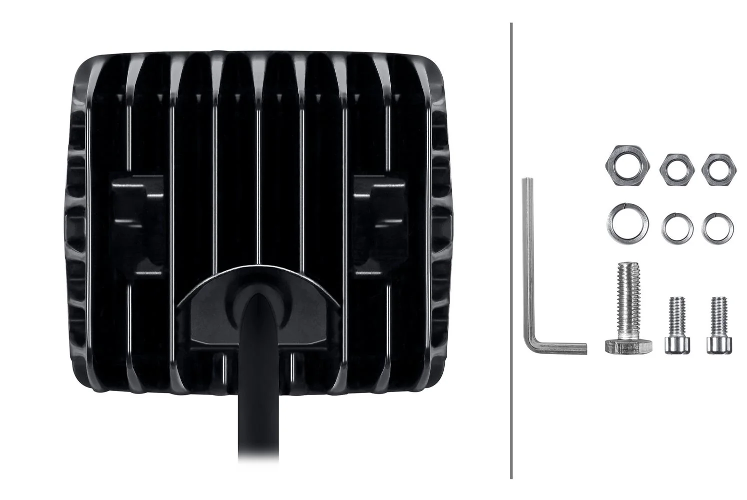 HELLA - 1GA 357 206-011 - LED-Arbeitsscheinwerfer, 12/30V